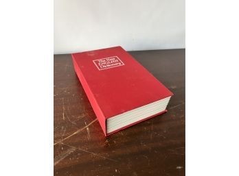 Hidden Metal Box Book