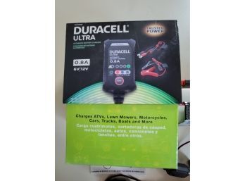 Duracell Ultra Automatic Battery Charger 6v/12v