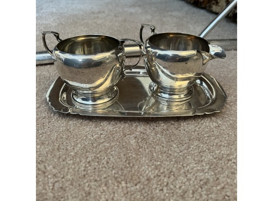 Mueck-Carey Co Sterling Silver Coffee And Creamer Set (Living Room)