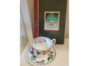 Christmas Tea Book And Tea Cup Set (Kitchen)
