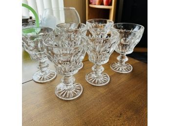 Set Of Crystal Glasses (Living Room)