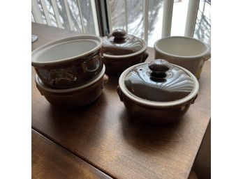 Pottery Soup Bowls (Living Room)
