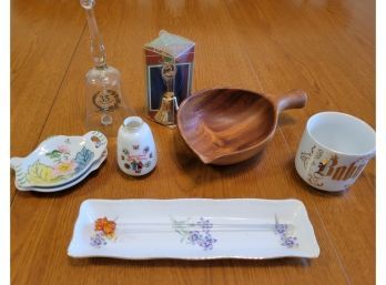 Misc Items Tea Bag Dishes/baby Cup/Wooden Dish Ect (kitchen)