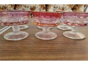 Set Of 6 Glass Dessert Cups (Living Room)