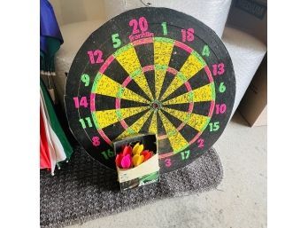 Dart Board With Darts (Garage)