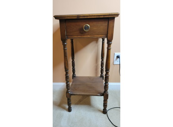 Wooden Side Table (Upstairs)