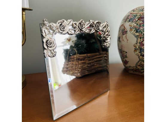 Small Easel Back Mirror (Upstairs Bedroom)