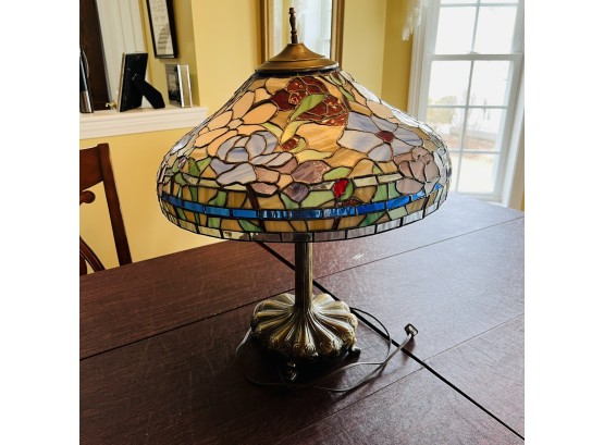 Stained Glass Table Lamp (Dining Room)
