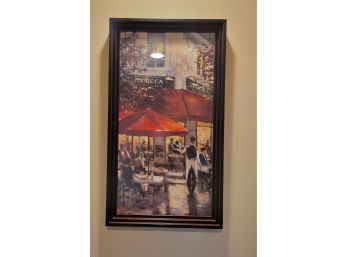 Framed Picture Restaurant Scene (Kitchen)