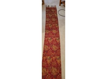 Red Floral Table Runner (Upstairs)