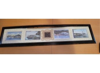 Picture Frame With Postcards Of Portland Maine (Upstairs)