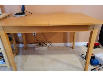 Wooden Table/computer Desk (Upstairs)