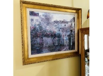 Print In Gold Frame (Entryway)