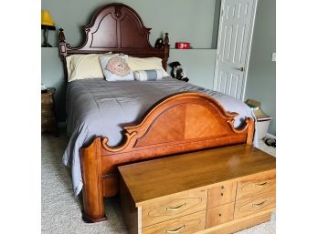 Queen Size Bed (Upstairs Bedroom)