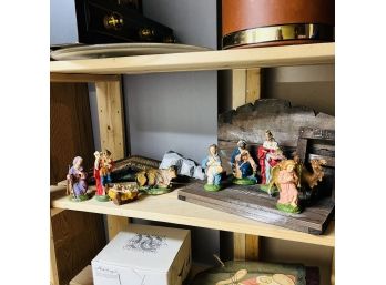 Vintage Nativity Set (Basement)