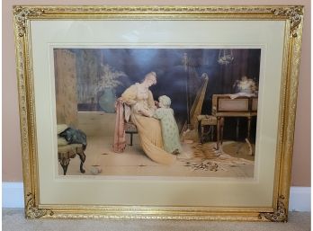 Framed Portrait Of Mother & Child (Upstairs)