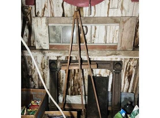 Wooden Easel (Garage Room C)