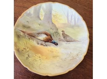 Royal Doulton Pheasant Plate (Dining Room)