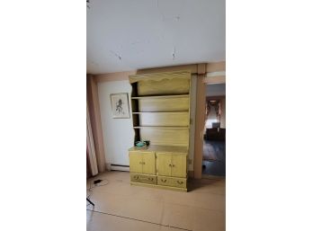 Vintage Wooden Dresser And Hutch (2nd Floor Landing)