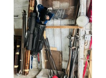 Golf Clubs And Bags (Garage Room A)