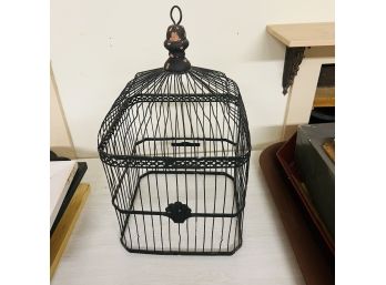 Metal Bird Cage Cover (Craft Room)