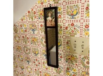 Vintage Narrow Mirror (Upstairs Bathroom)