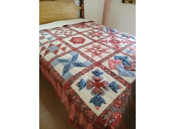 Vintage Patchwork Quilt (Bedroom 3)