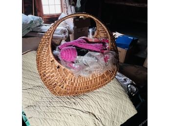 Basket With Yarn (attic)