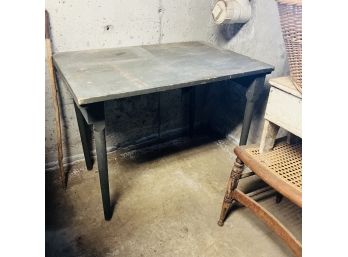 Vintage Army Folding Table (Basement)