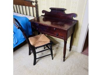 Vintage Desk And Chair (Bedroom 5)