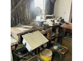 Table Saw, Drill, Etc - For Parts Or Repair (Barn)