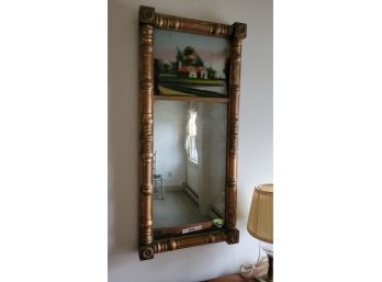 Reverse Painted Mirror (bedroom #4)