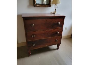 Vintage Wooden Dresser (bedroom #4)