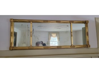 Large Gold Framed Mirror (den)