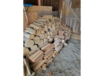 Fireplace Wood/scrap Wood Lot (Garage Room B)