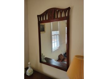 Beautiful Wooden Mirror (bedroom 3)