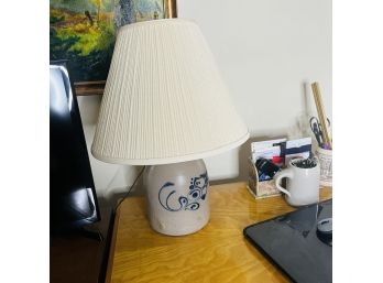West Troy Pottery Lamp (Office)