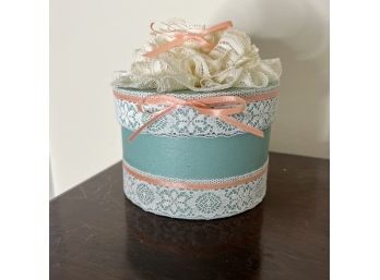 Decorative Box With Lacy Details (BR 2)