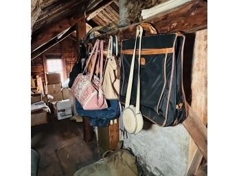 Assortment Of Bags And Canteen (Attic)