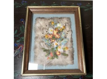 Vintage Feather Painting By Laura Swallwell (bR 1)