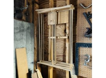 Wooden Drying Rack (Basement)