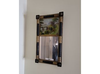 Reverse Painted Mirror Black Frame (2nd Floor Landing)