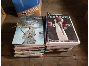 2 Stacks Of AudubonNational Wildlife Magazines (Attic)