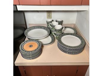 Sango Eastwood Dishes Lot Including Serving Bowl And Serving Tray (kitchen)
