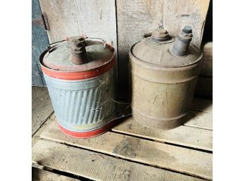 Antique Oil Cans (Barn)