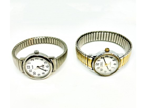 Pair Of Timex Bracelet Watches