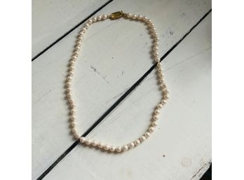 Monet Pearl Necklace