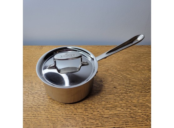 All-clad  1.5 Quart Sauce Pan With Lid (Bin 1)