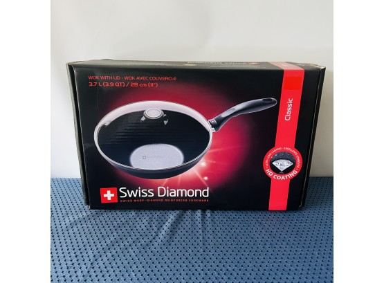 Swiss Diamond Wok With Lid