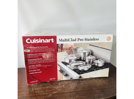 Cuisinart Multi-Clad Pro Stainless 12-piece Set